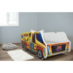 Detská auto posteľ Top Beds TRUCK 140cm x 70cm - MAX CRANE